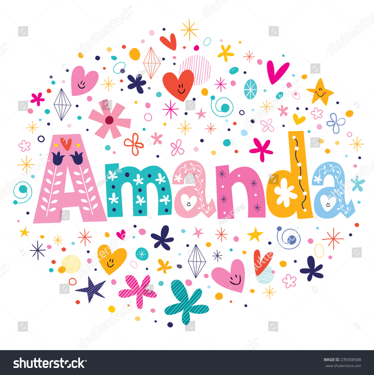 117 Amanda name image Images, Stock Photos & Vectors | Shutterstock