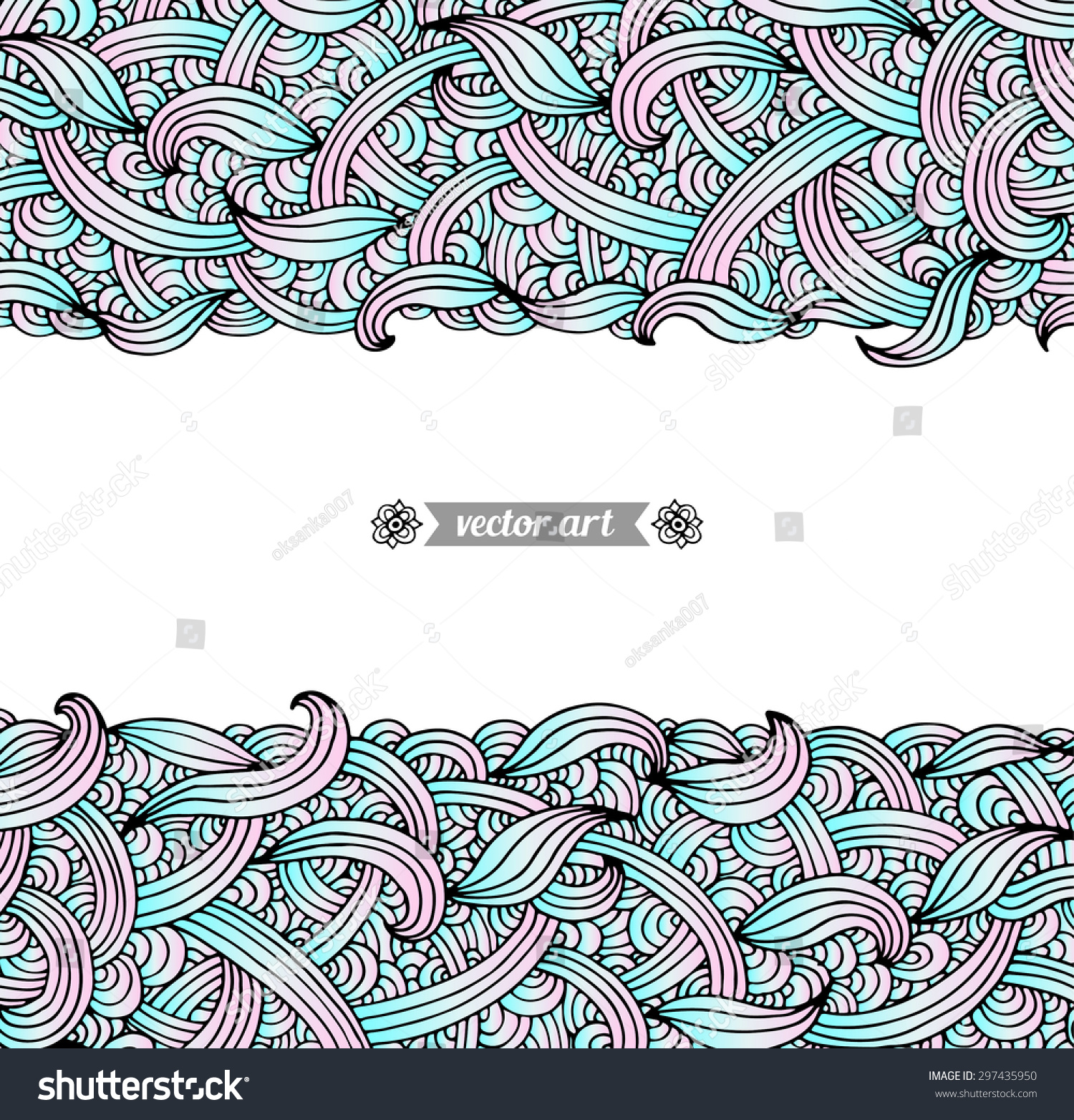 Amazing Wonderland Doodle Art Vector Creative Stock Vector Royalty