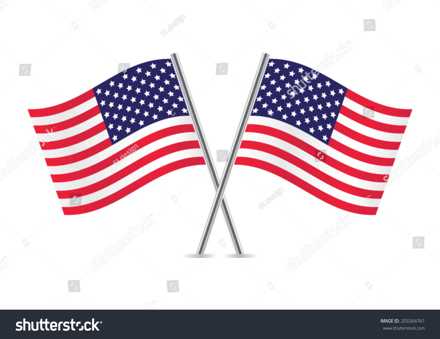 41,305 Two american flags Images, Stock Photos & Vectors | Shutterstock