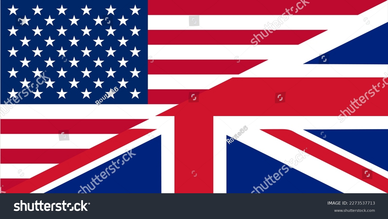 SVG of American and British English language icon - isolated vector illustration svg