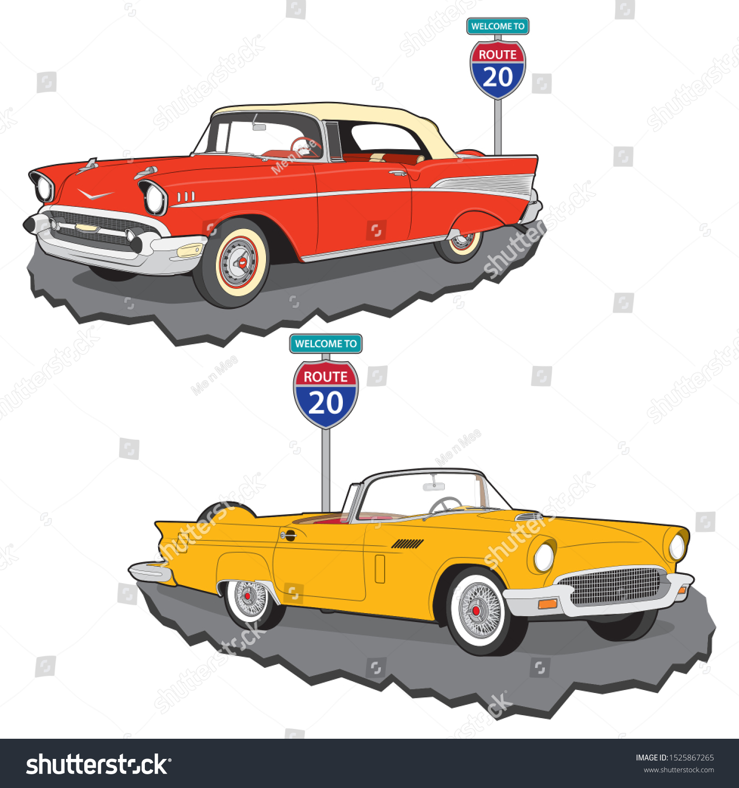 SVG of American Cool Classic Cars 01 svg