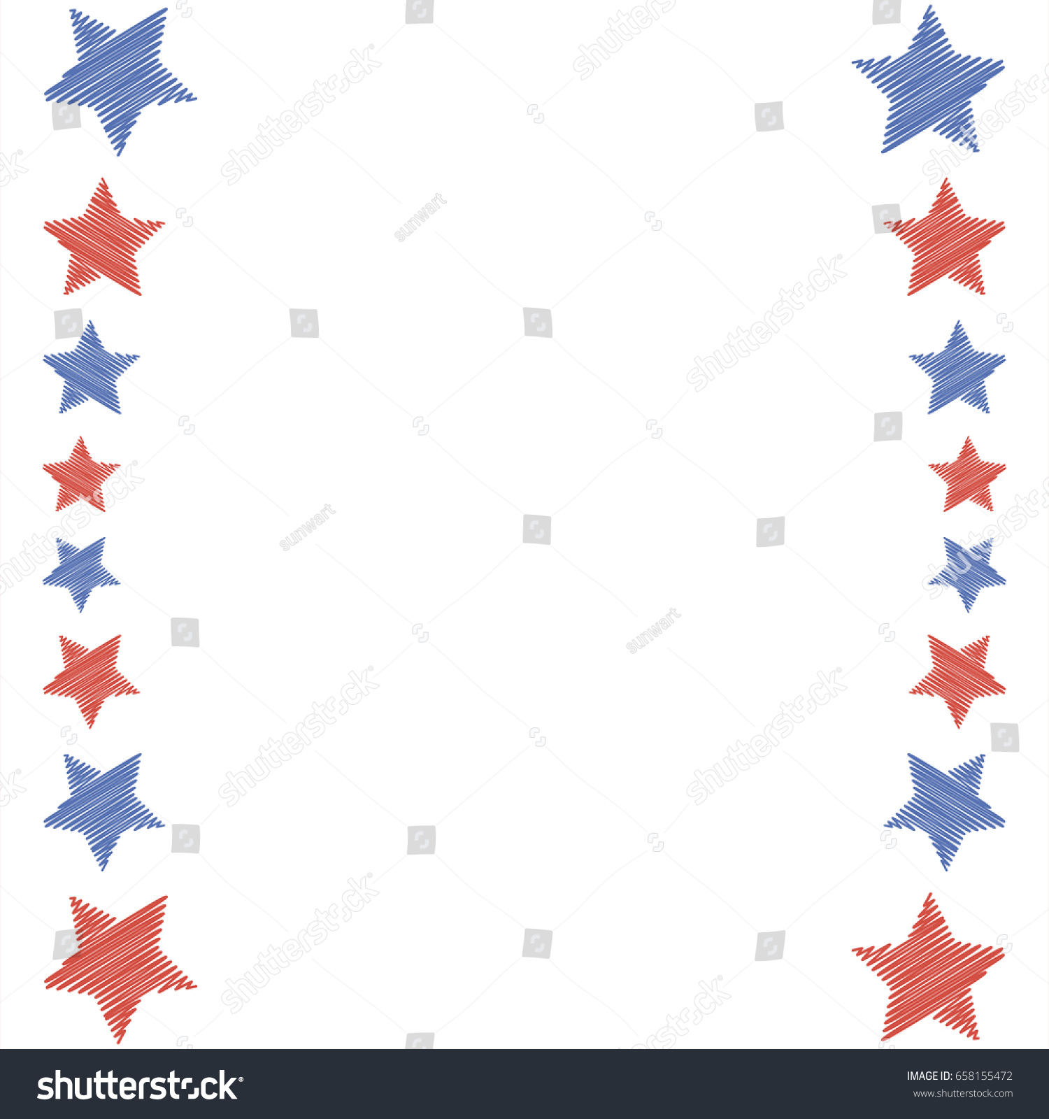 american-president-day-stars-border-colored-stock-vector-royalty-free