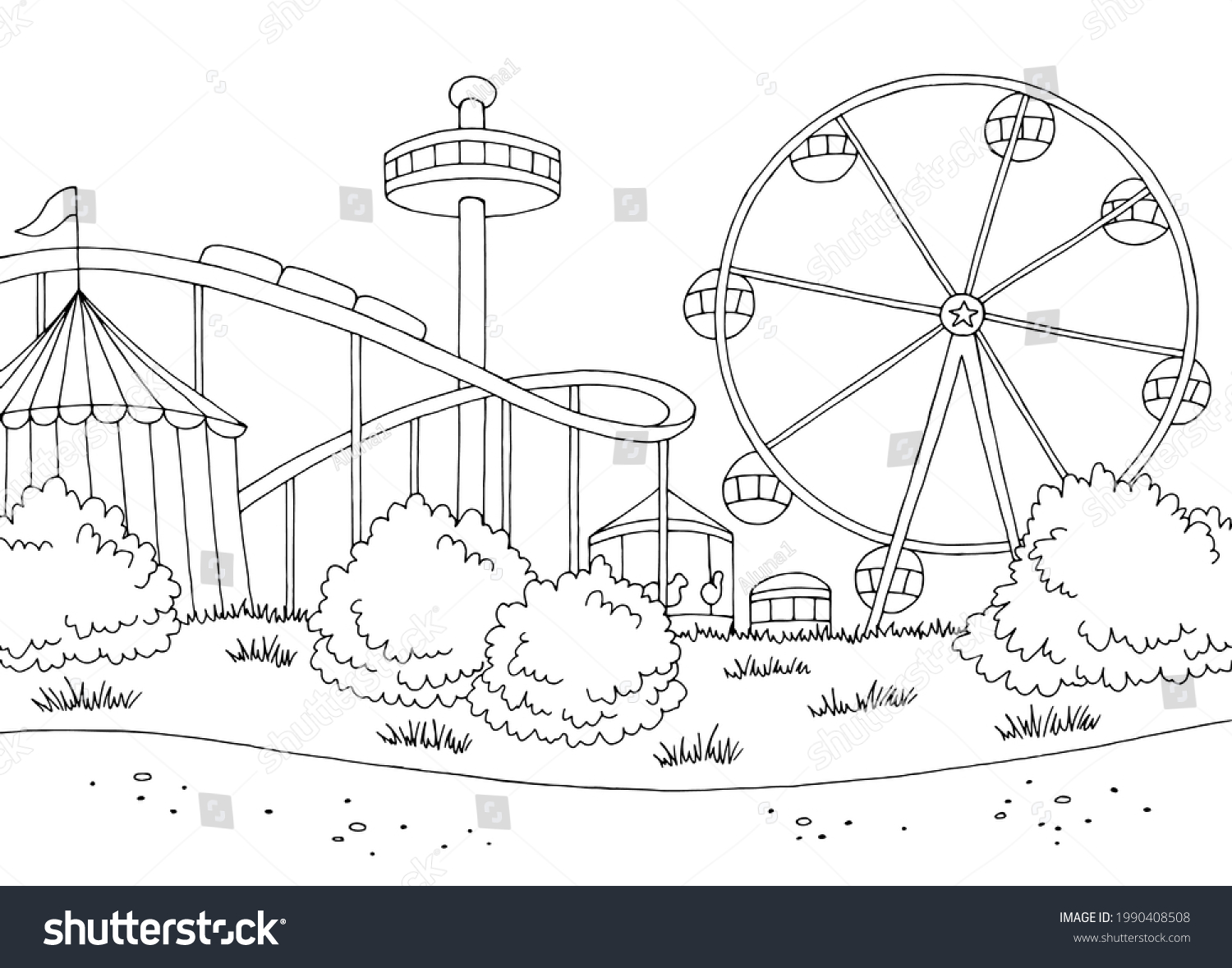 5,078件の「Fun fair drawing」の画像、写真素材、ベクター画像 Shutterstock