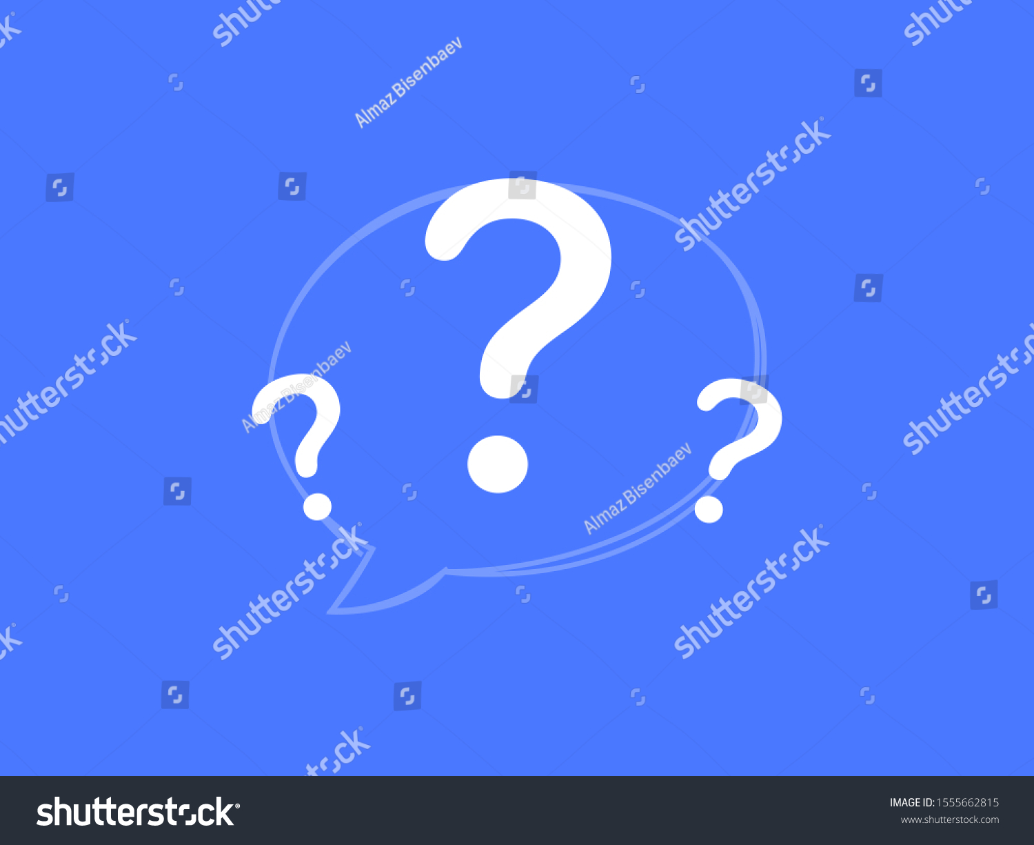 Illustration Featuring Question Mark Speech Bubble Stock Vector Royalty Free 1555662815 8129