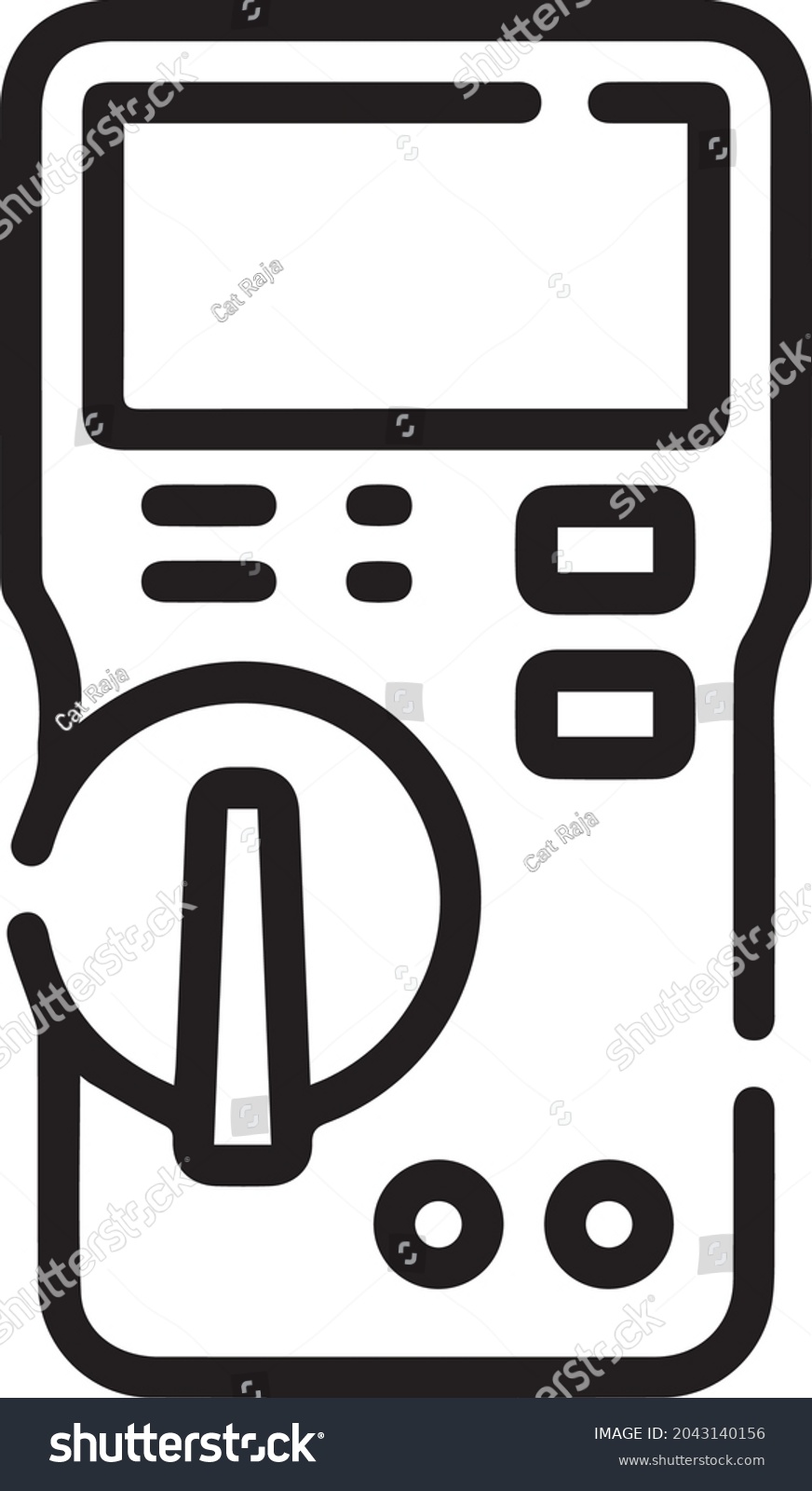 SVG of Analyzer icon, out line vector icon Web icon simple thin line vector icon svg