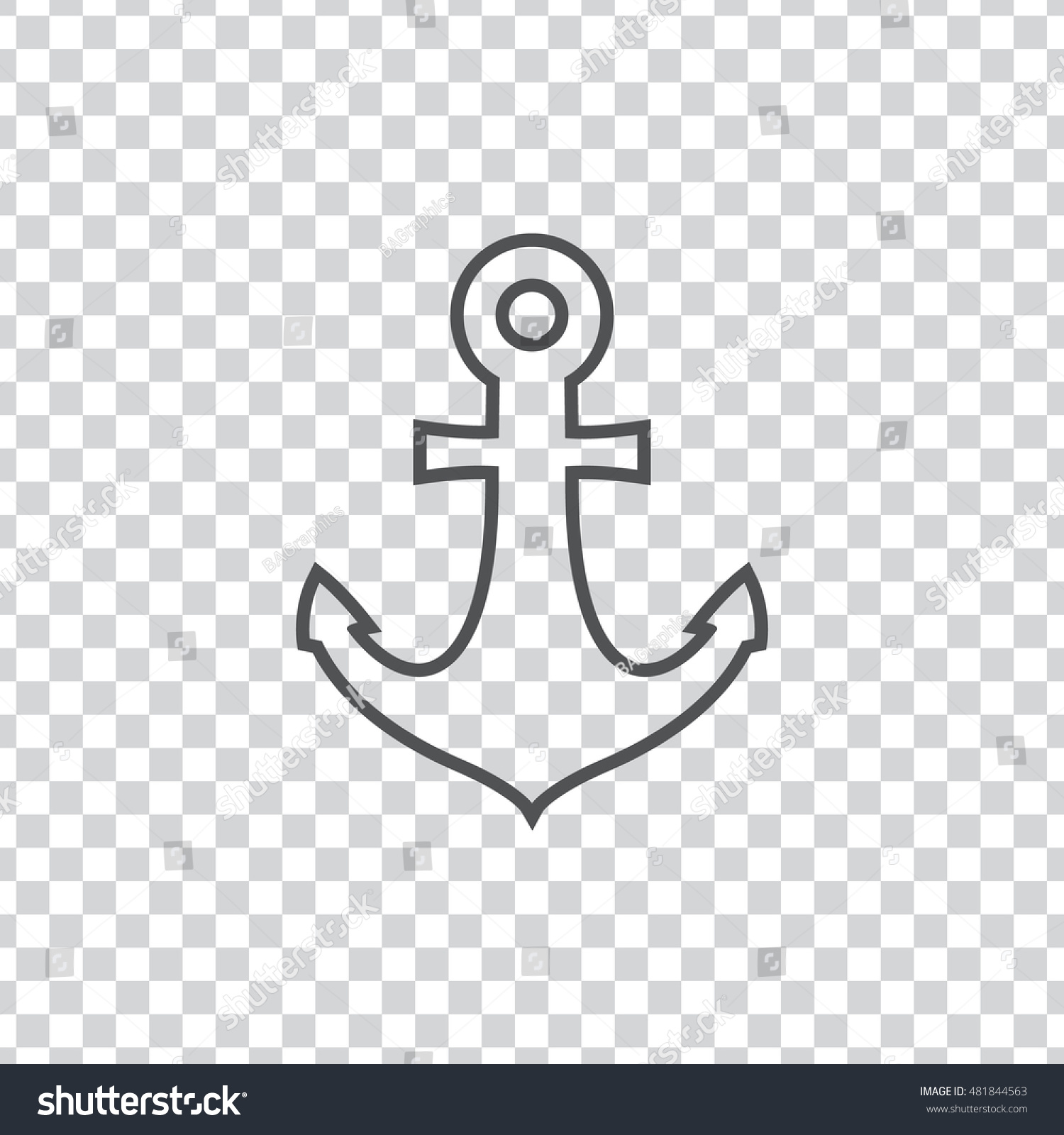SVG of Anchor icon. Anchor clip art. Art design illustration. Compatible with ai, cdr, pdf, png and eps formats. Compatible with ai, cdr, jpg, png, svg, pdf, ico and eps. svg