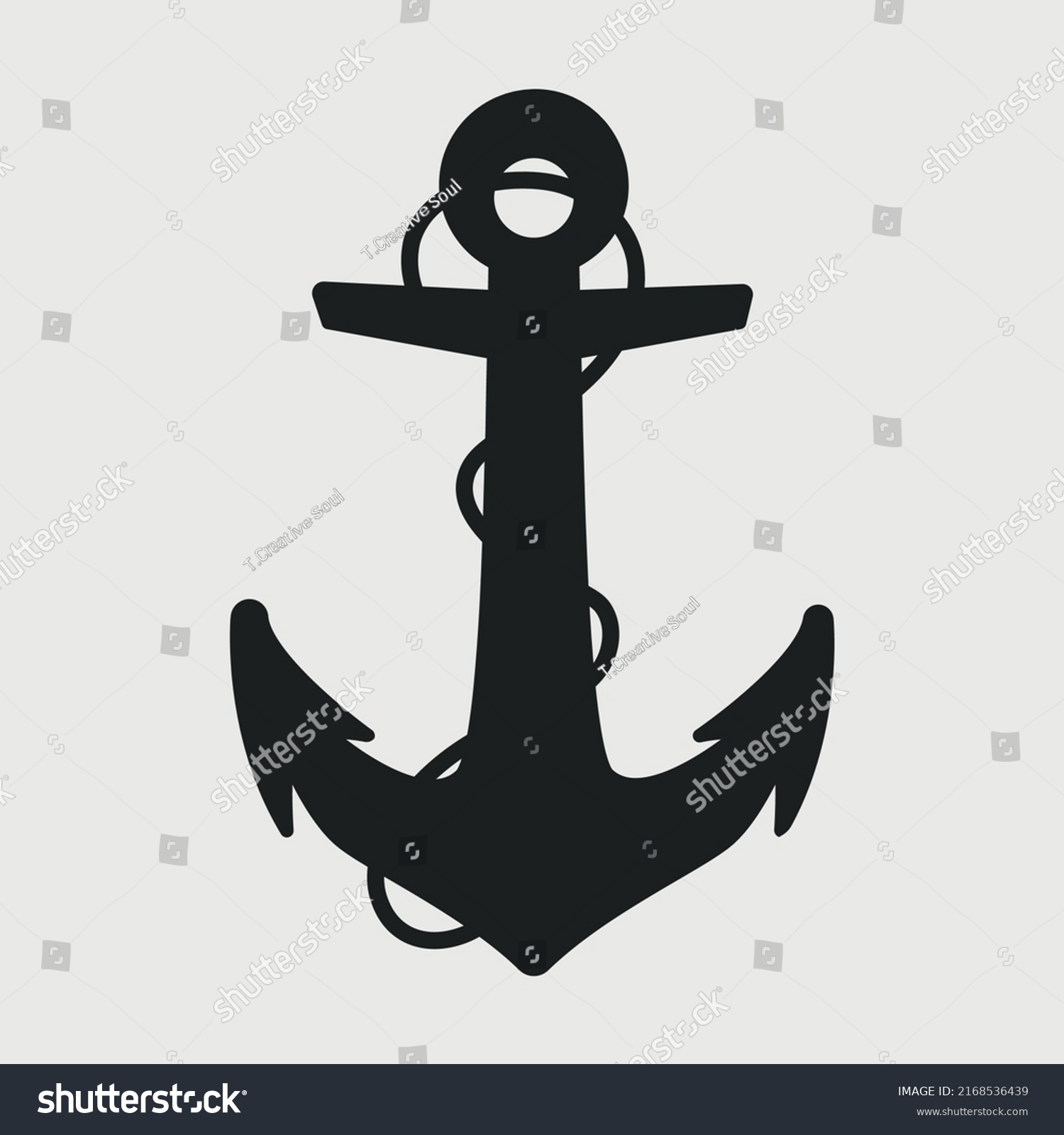 SVG of Anchor Ship Silhouette SVG Bundle Cut File, Anchor Svg, Boat Anchor, Nautical, Anchor,
 svg