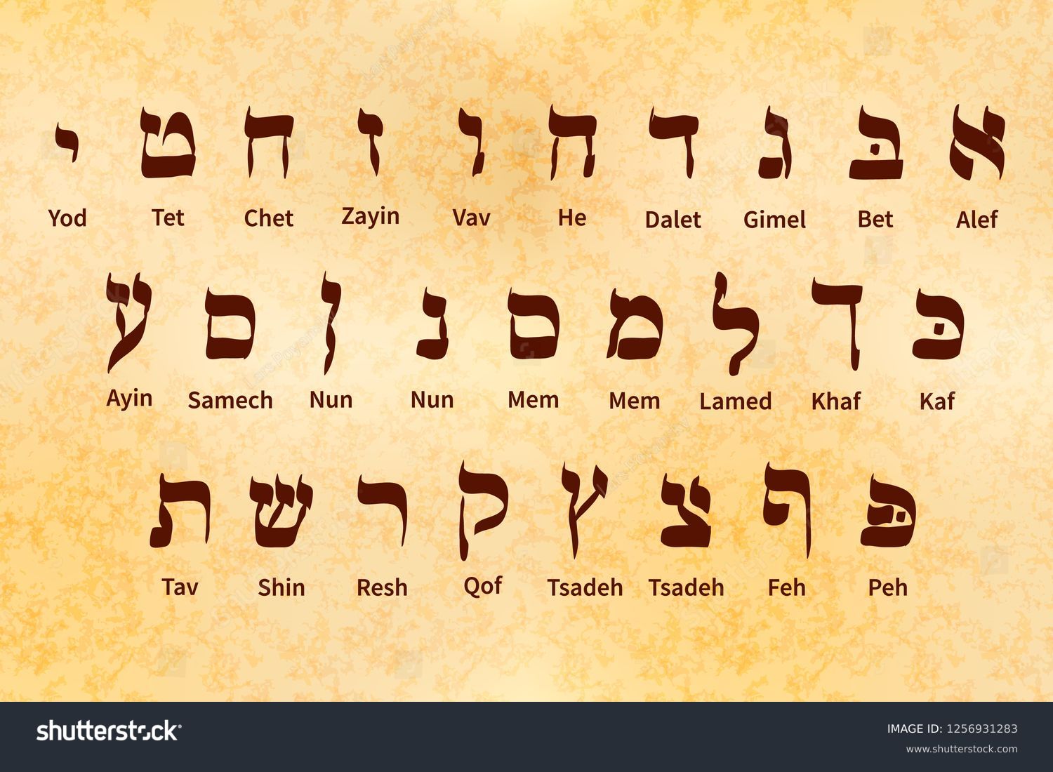 ancient-alphabet-symbols-hebrew-language-on