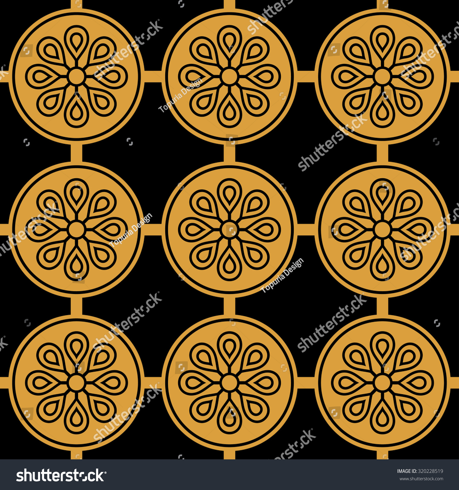 Ancient Pattern Seamless Vector Pattern Stock Vector (Royalty Free ...