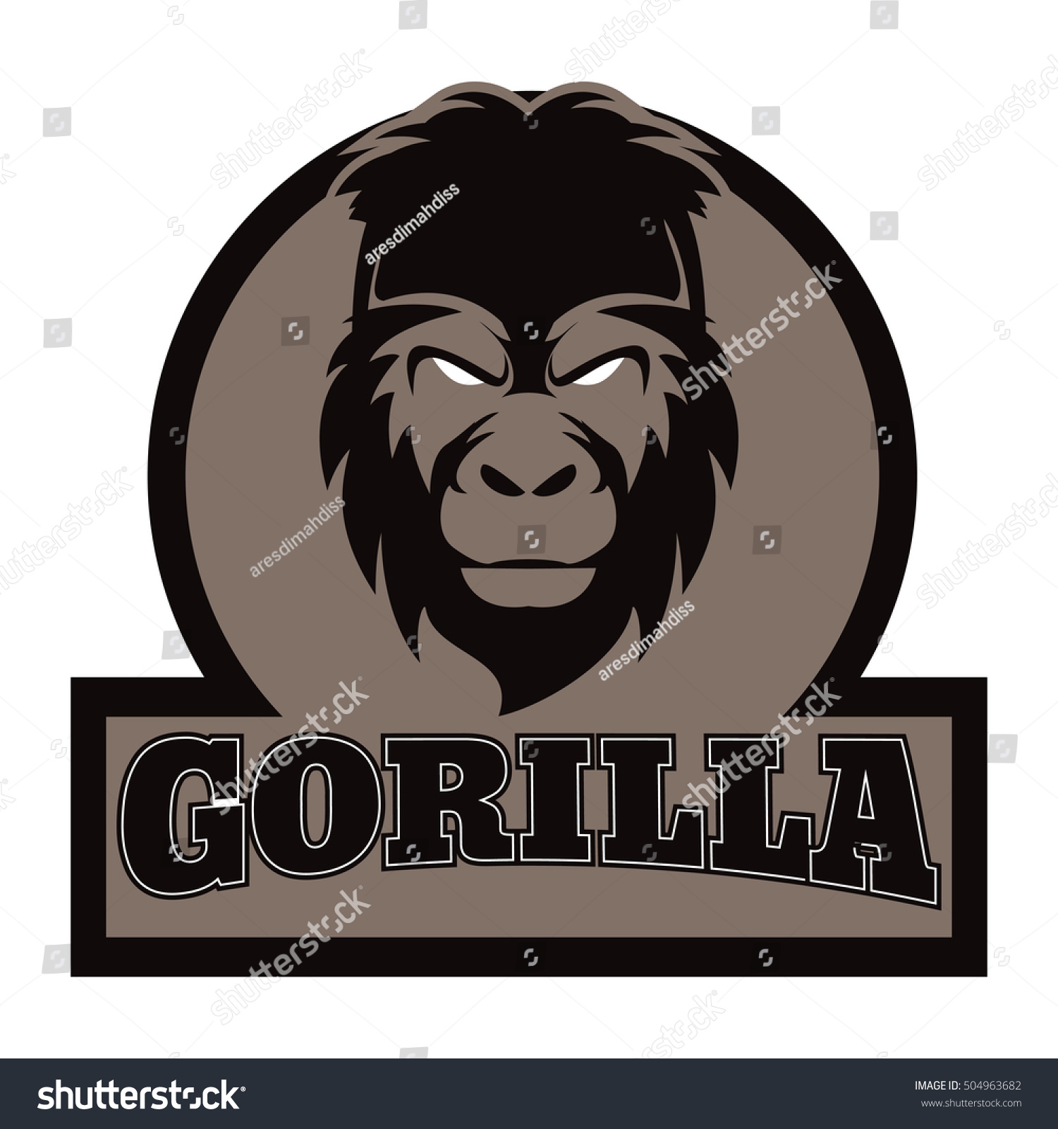 Animal Logo Sport Team Stock Vector 504963682 - Shutterstock