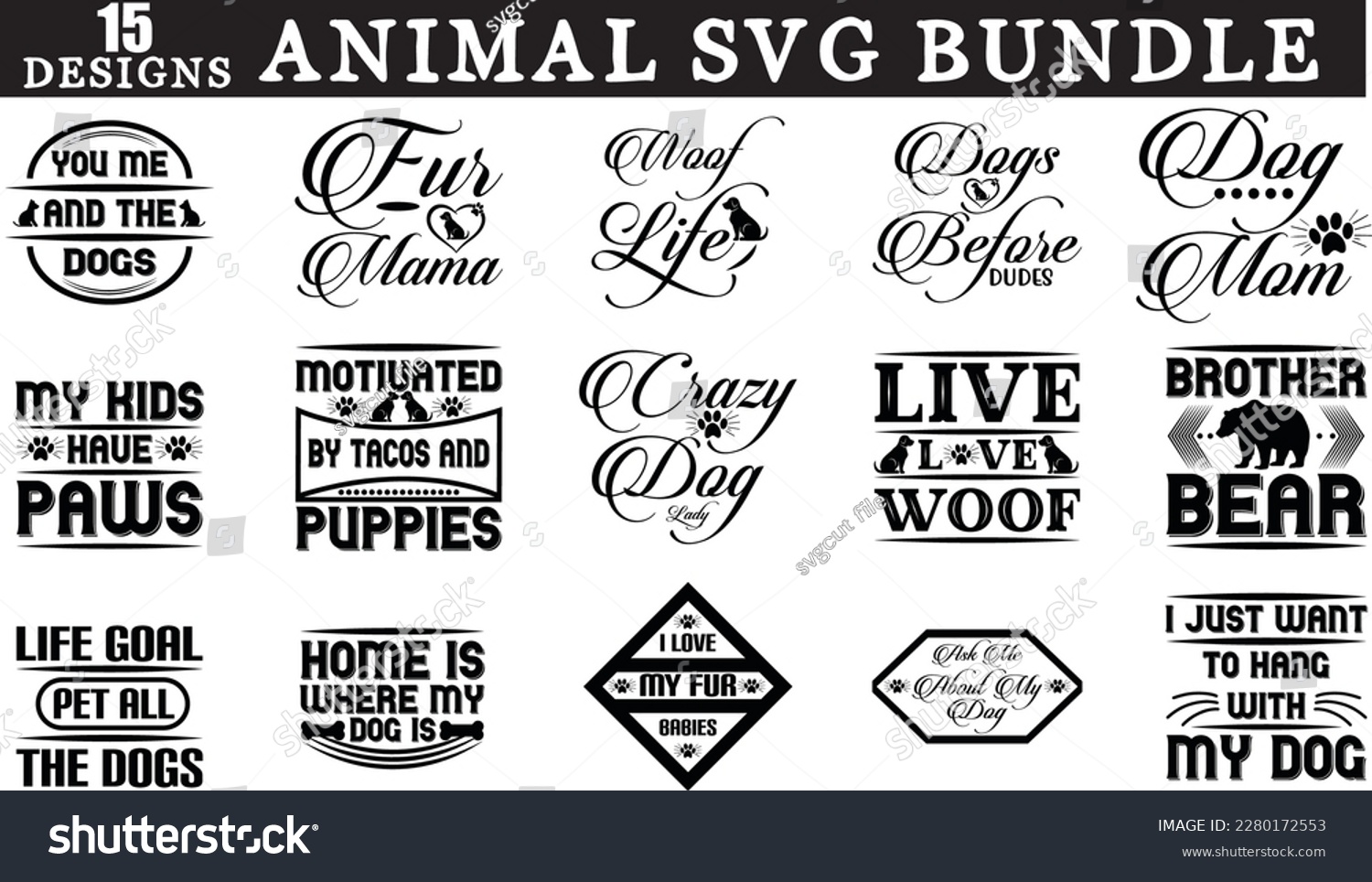 SVG of Animal SVG bundle, Animal  design, Baby Cute animal SVG, safari animals SVG, animal png, Svg for Cricut, Instant Download svg