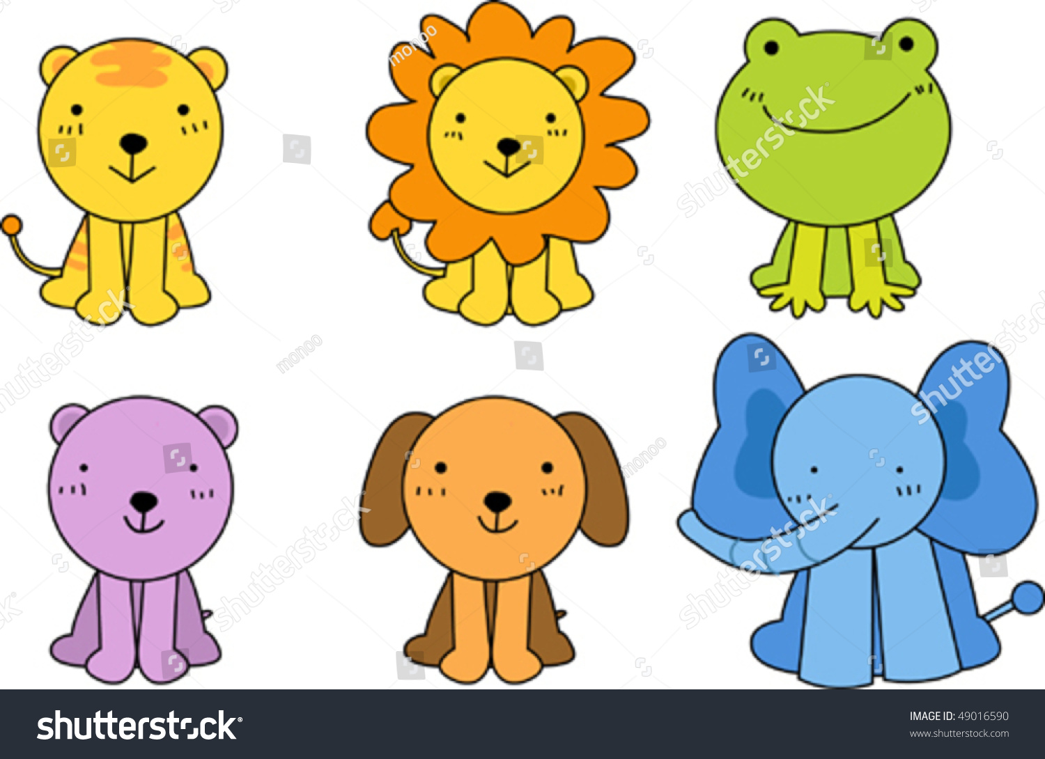 Animal Vector - 49016590 : Shutterstock