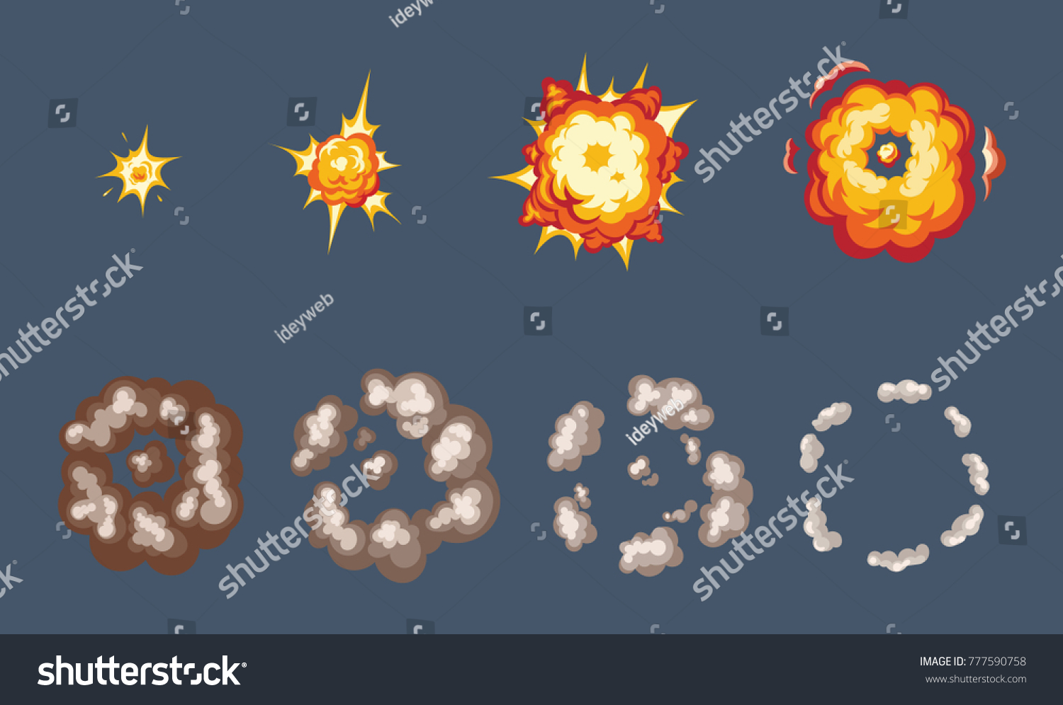 3,705 Cloud explosion animation Images, Stock Photos & Vectors ...