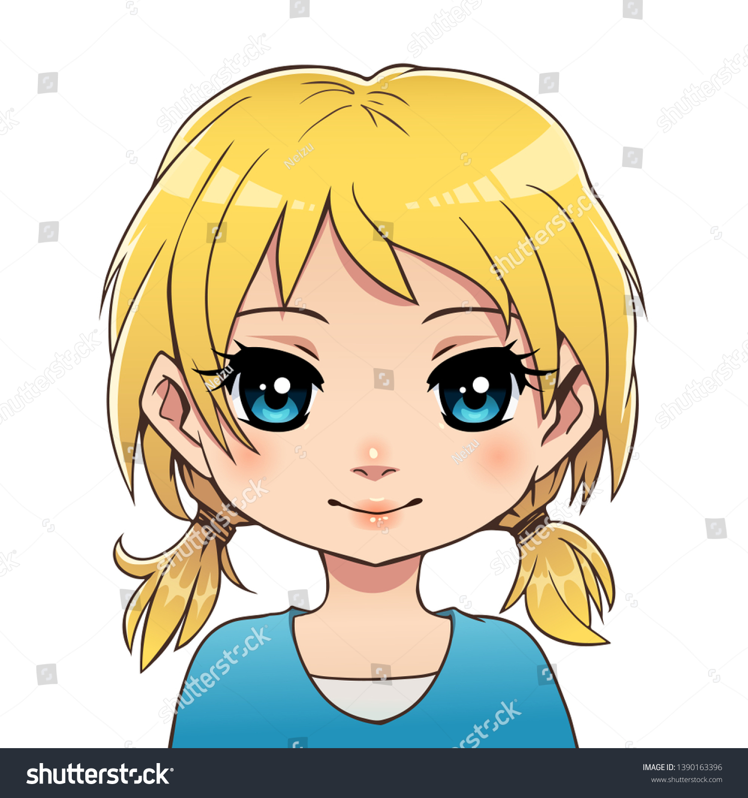 A cute blondie