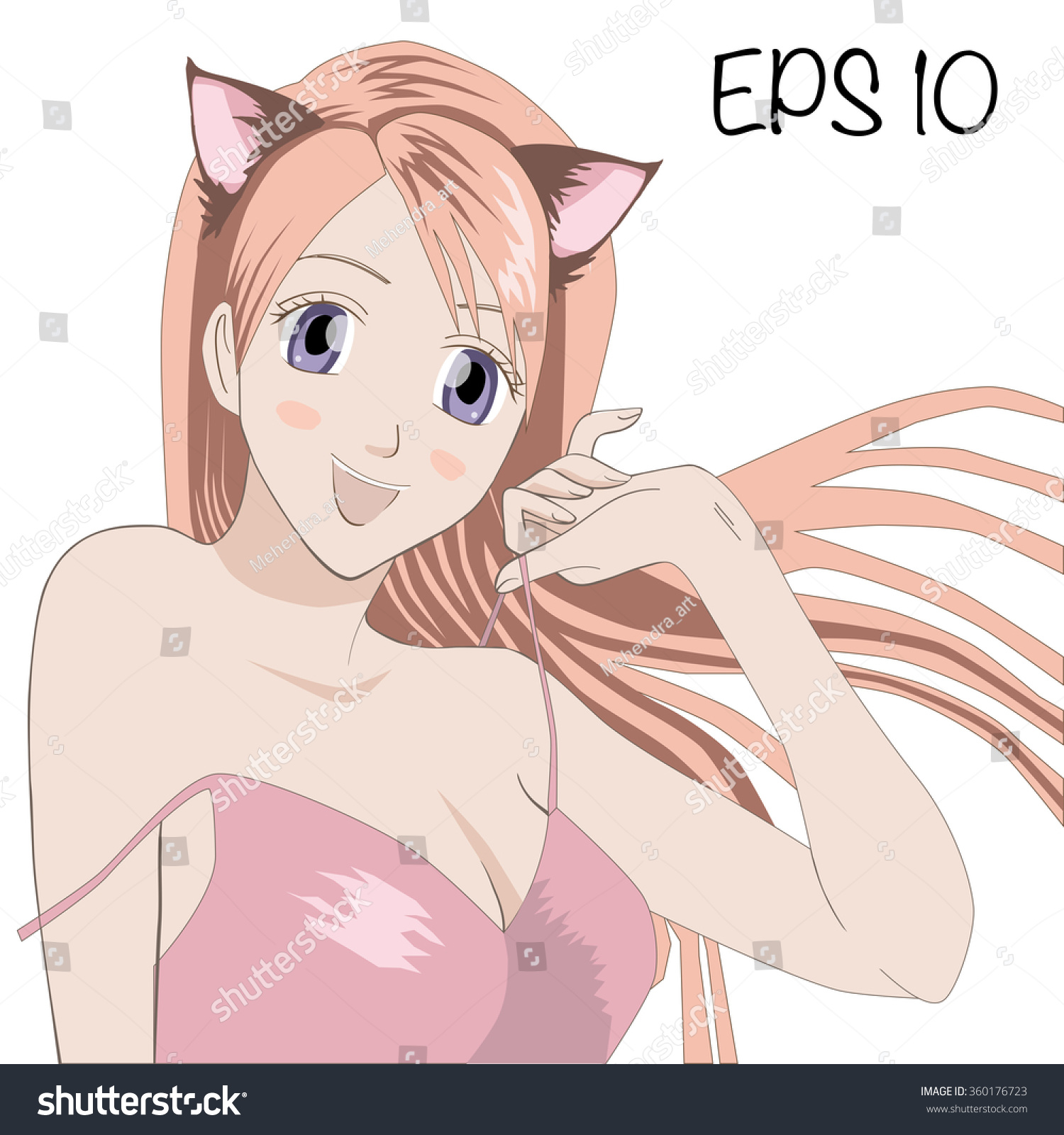 Sexy girl anime