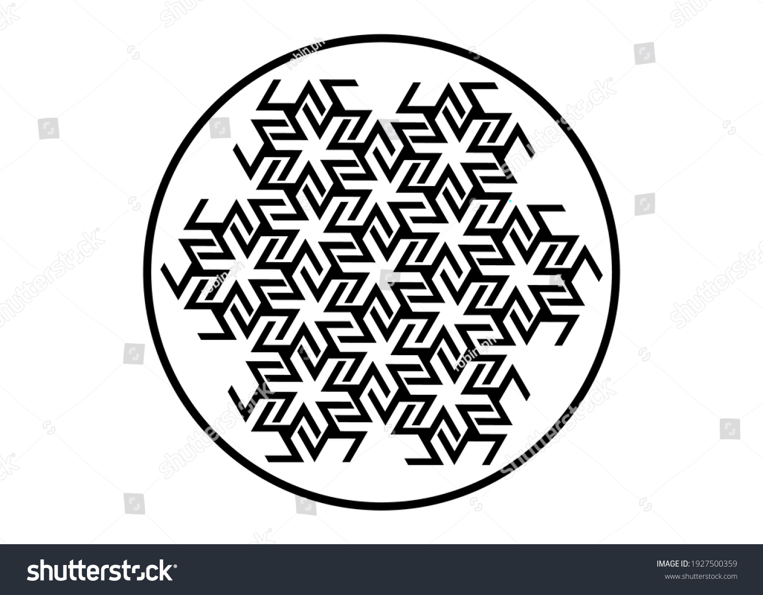 SVG of Antahkarana Mandala ancient symbol of Healing and Meditation, used in Tibet and China. Sacred Geometry, mystic sign for Reiki, Radionics, beneficial effects on the chakras, healing energies. Isolated svg