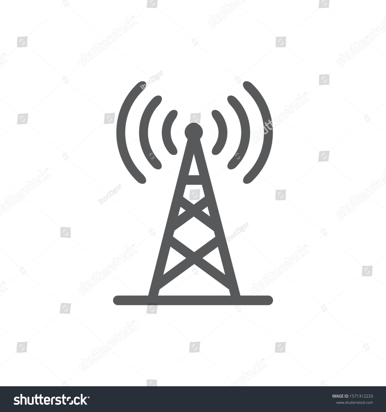 34,878 Antenna tower icon Images, Stock Photos & Vectors | Shutterstock