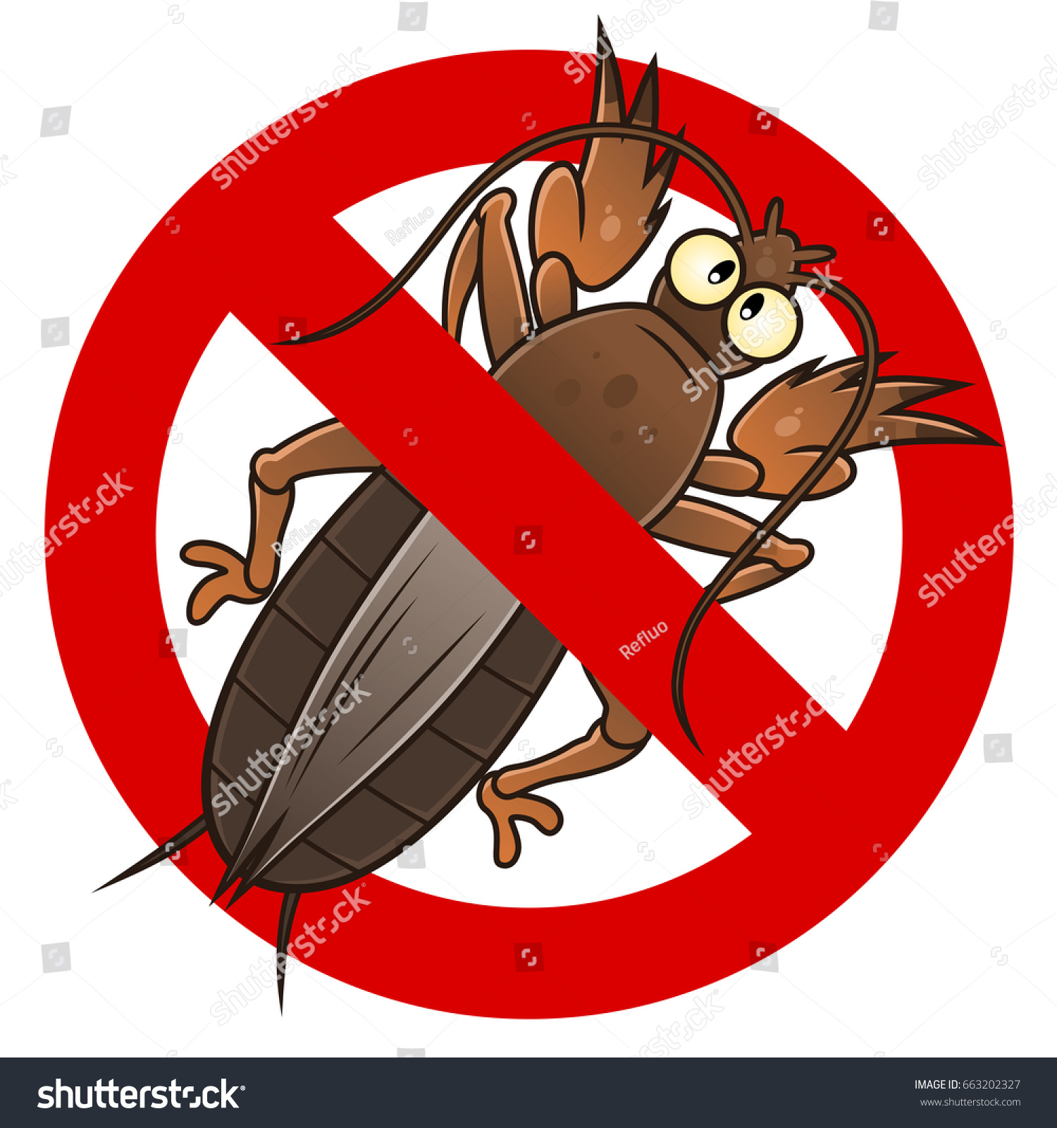 Welp Anti Mole Cricket Sign Cartoon Pest Stock Vector (Royalty Free PY-43