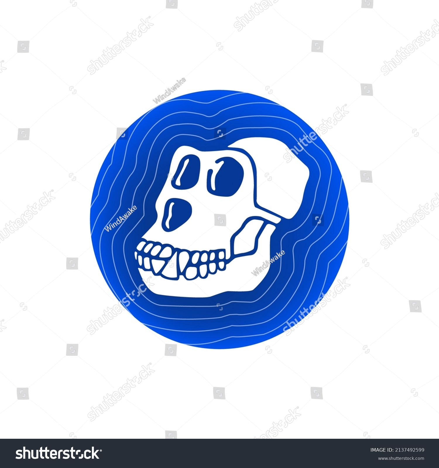 SVG of Apecoin (APE) icon isolated on white background. svg