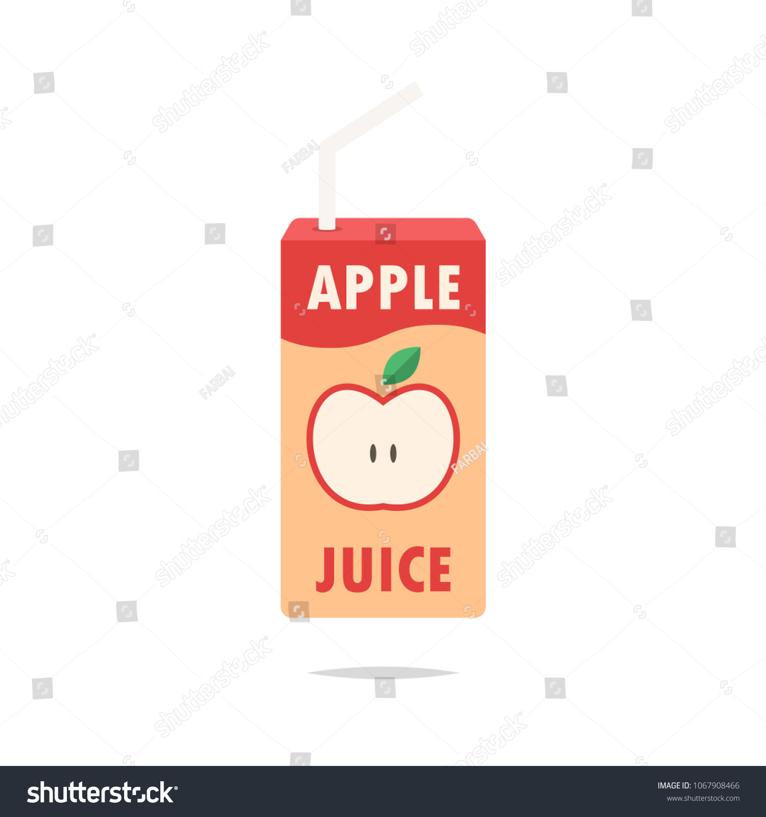 SVG of Apple juice box vector svg