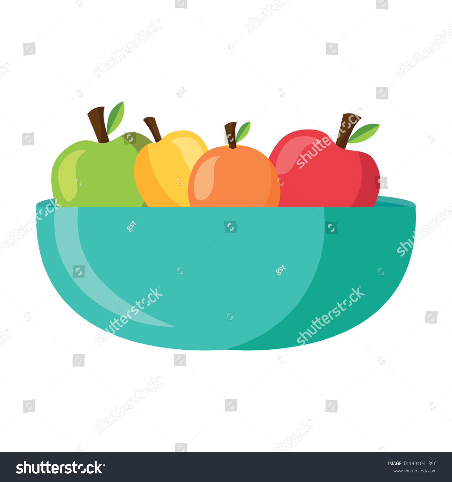 9,205 Bowl of apples Stock Illustrations, Images & Vectors | Shutterstock