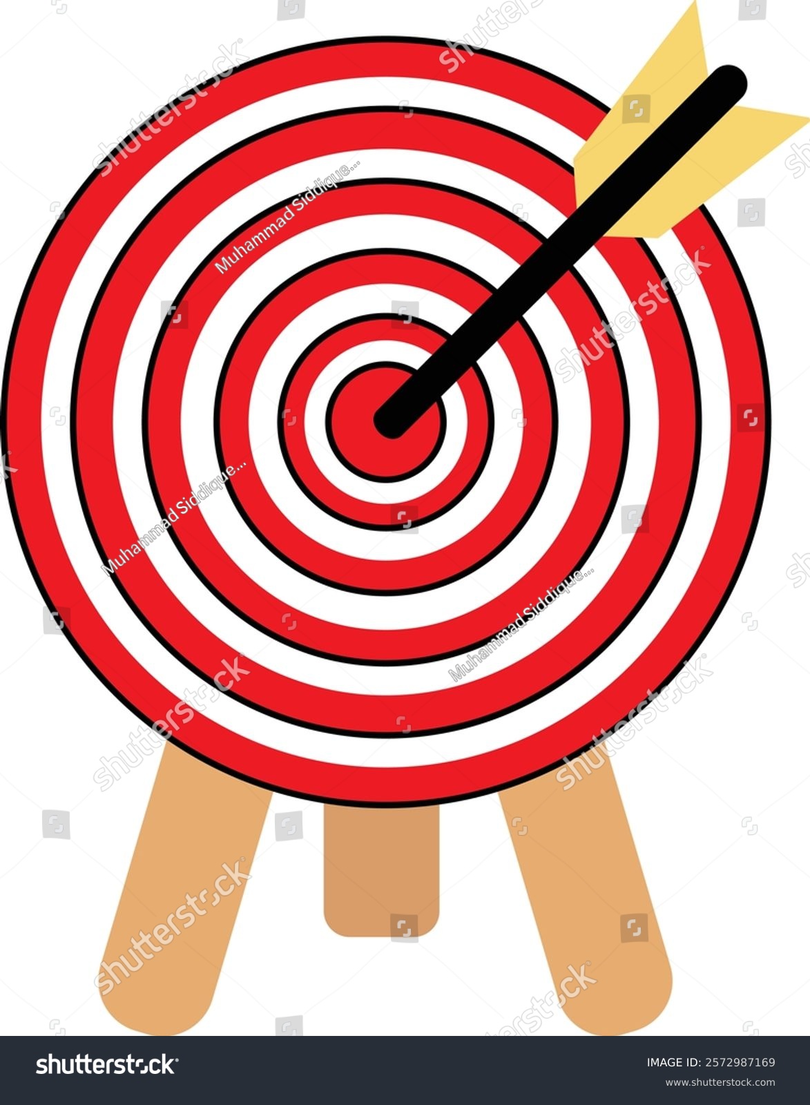 recommend clip art: Archery target icon. Archery target with arrow. Target Sports Glyph symbol isolated on transparent background. Goal sign icon. Arrow hitting the center of target - success business concepts.