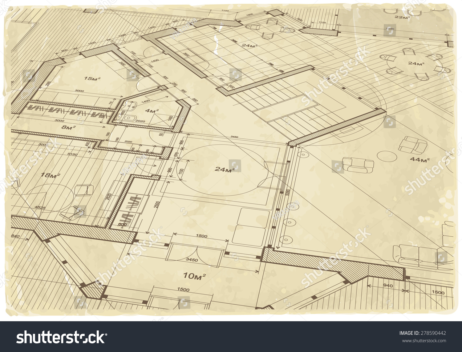Architecture Drawing Paper architectural drawing house plan on texture stock vector 278590442 Architecture Drawing Paper architectural drawing house plan on texture stock vector 278590442