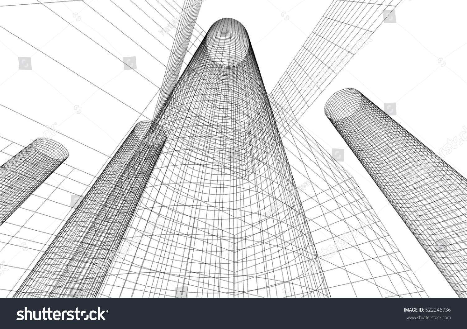Architecture Stock Vector 522246736 - Shutterstock
