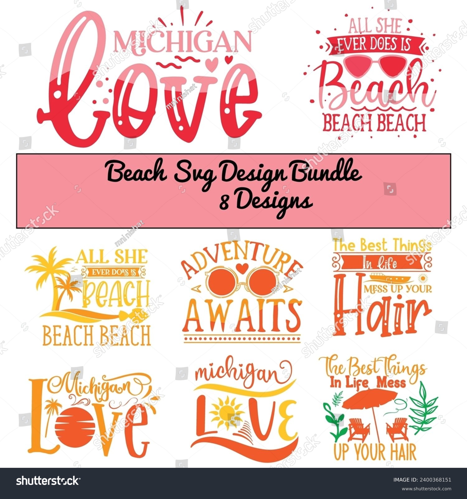 SVG of Are you looking for a Beach design bundle? svg