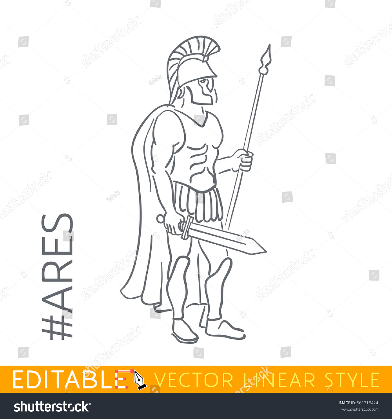 Featured image of post Ares Greek God Drawing Easy Ares is the god of war and son of zeus and hera