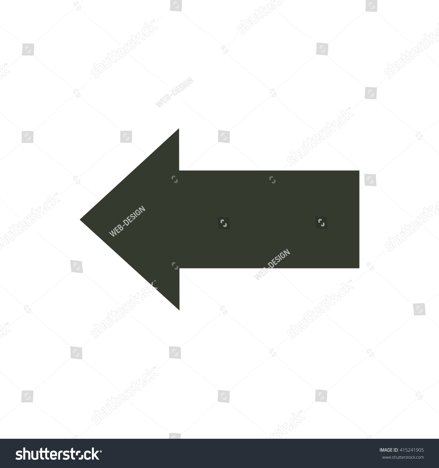 Arrow Icon Jpg Stock Vector Illustration 415241905 : Shutterstock