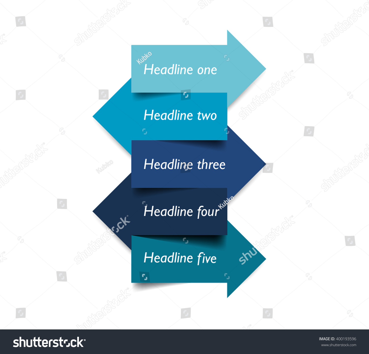 Arrows Template Chart Scheme Flowchart Infographic Stock Vektorgrafik Lizenzfrei 400193596 0086