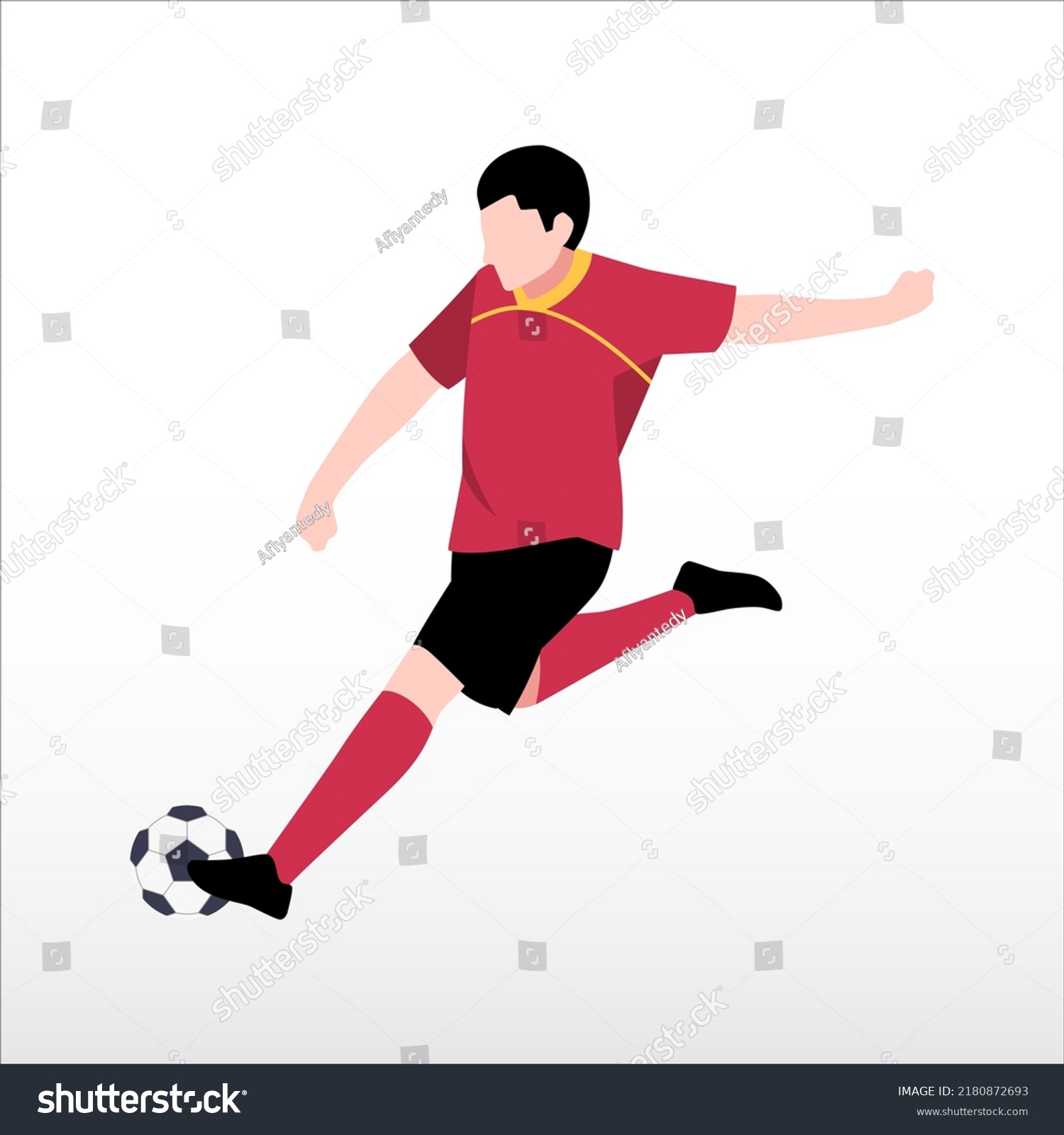 866 Soccer players silhouette tackle Images, Stock Photos & Vectors ...