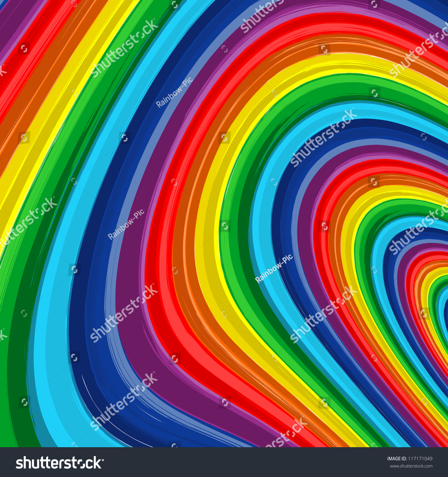 Art Rainbow Abstract Vector Background 9 Stock Vector (Royalty Free