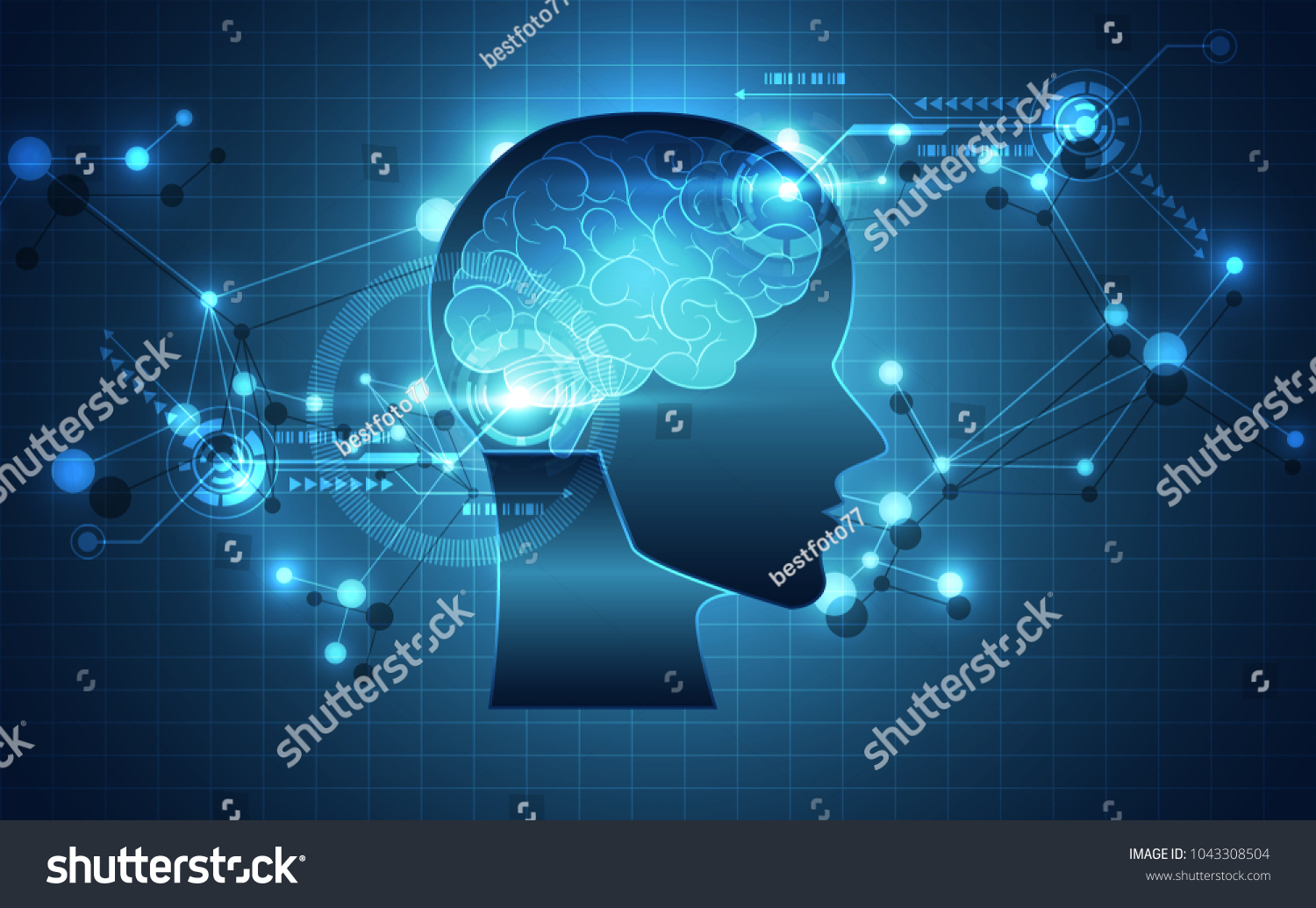 Artificial Intelligence Ai Digital Technology Future Stock Vector Artificial Intelligence Ai Digital Technology Future Stock Vector