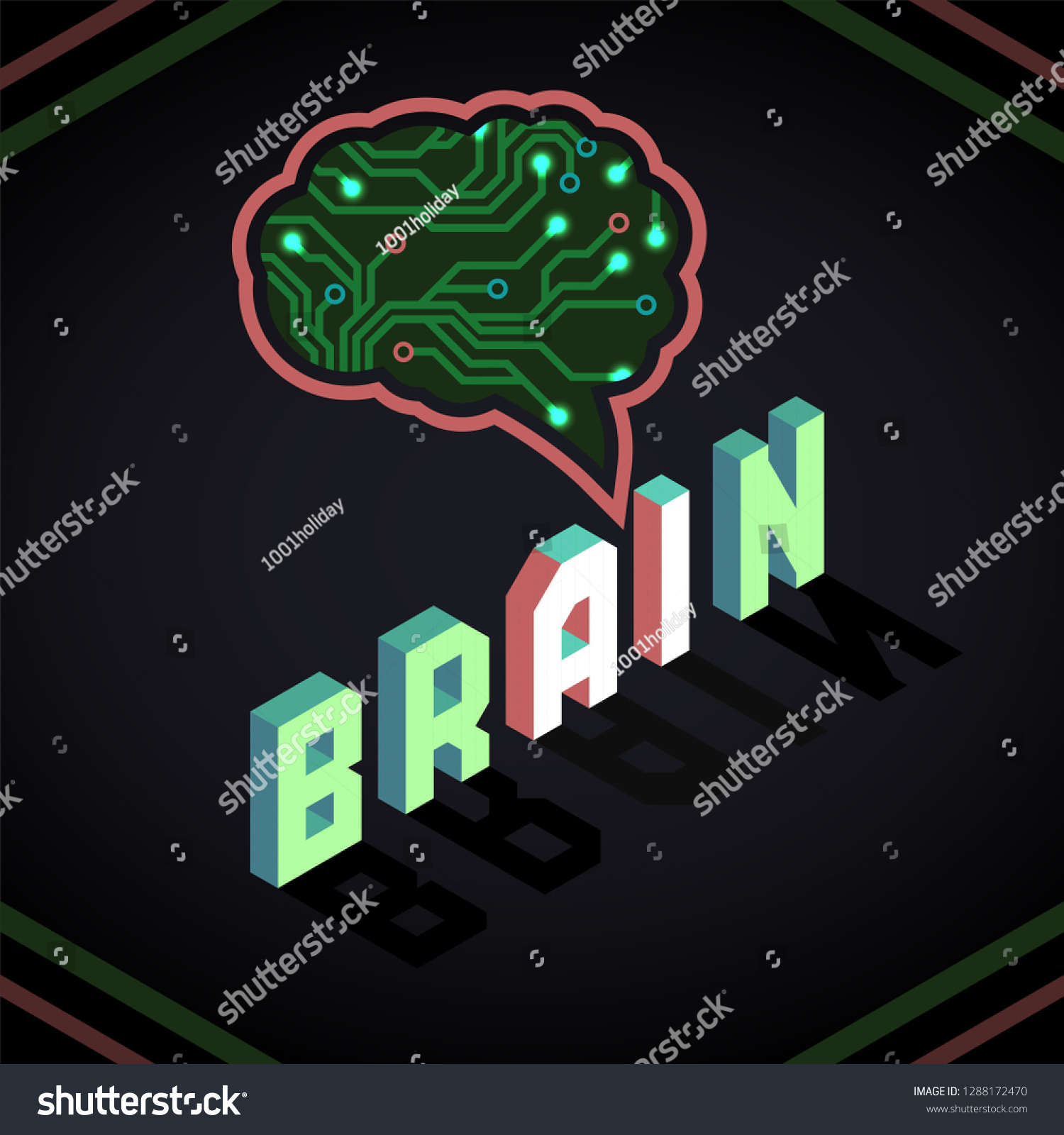 Artificial Intelligence Vector Illustration Circuit Board Stock Vector Royalty Free 1288172470 Artificial Intelligence Vector Illustration Circuit Board Stock Vector Royalty Free 1288172470