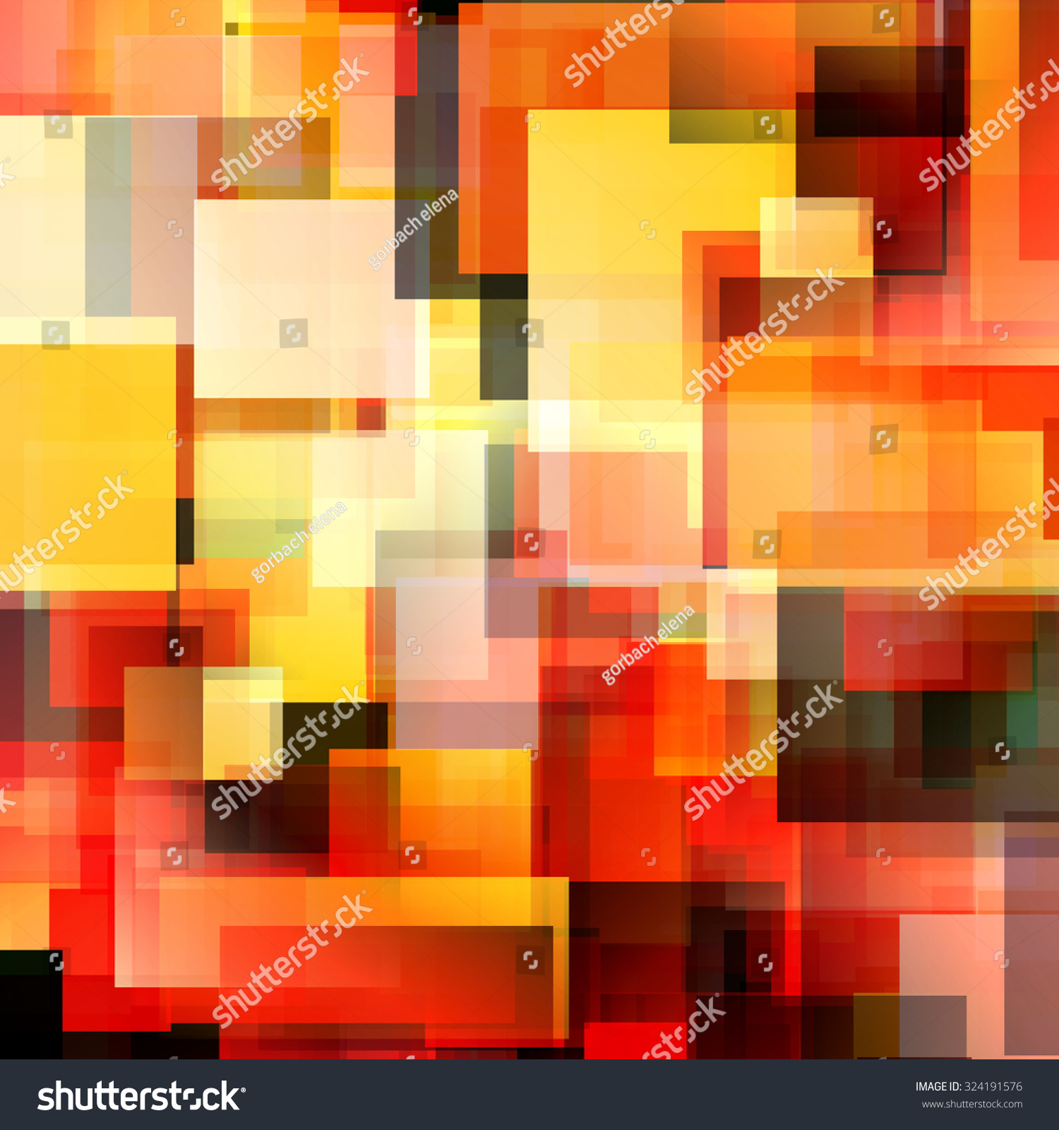 Artistic Color Bright Rectangle Polygon Background Stock Vector ...