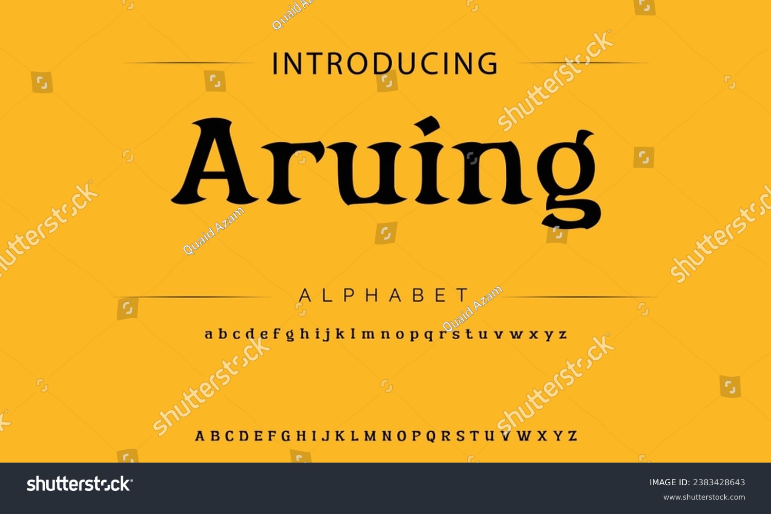 SVG of Aruing luxury alphabet font. Typography urban style fonts for fashion, retail, feminine, beauty care, jewellery logo design svg