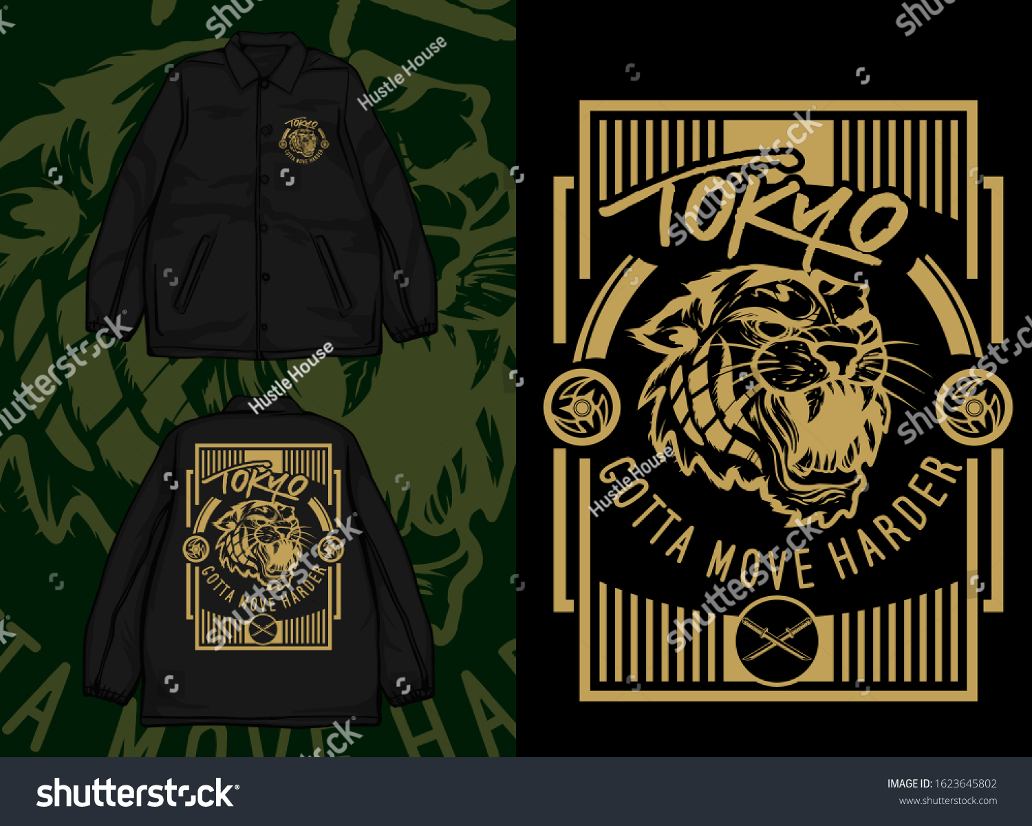 asian tiger jacket