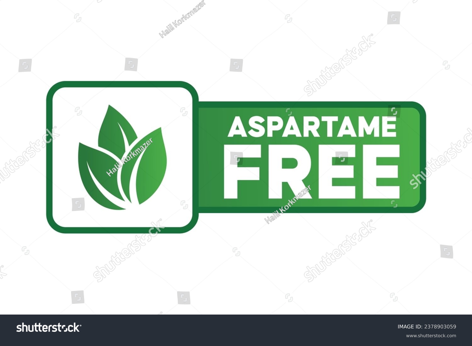 SVG of Aspartame free icon label aspartame artificial sweetener free vector stock illustration svg