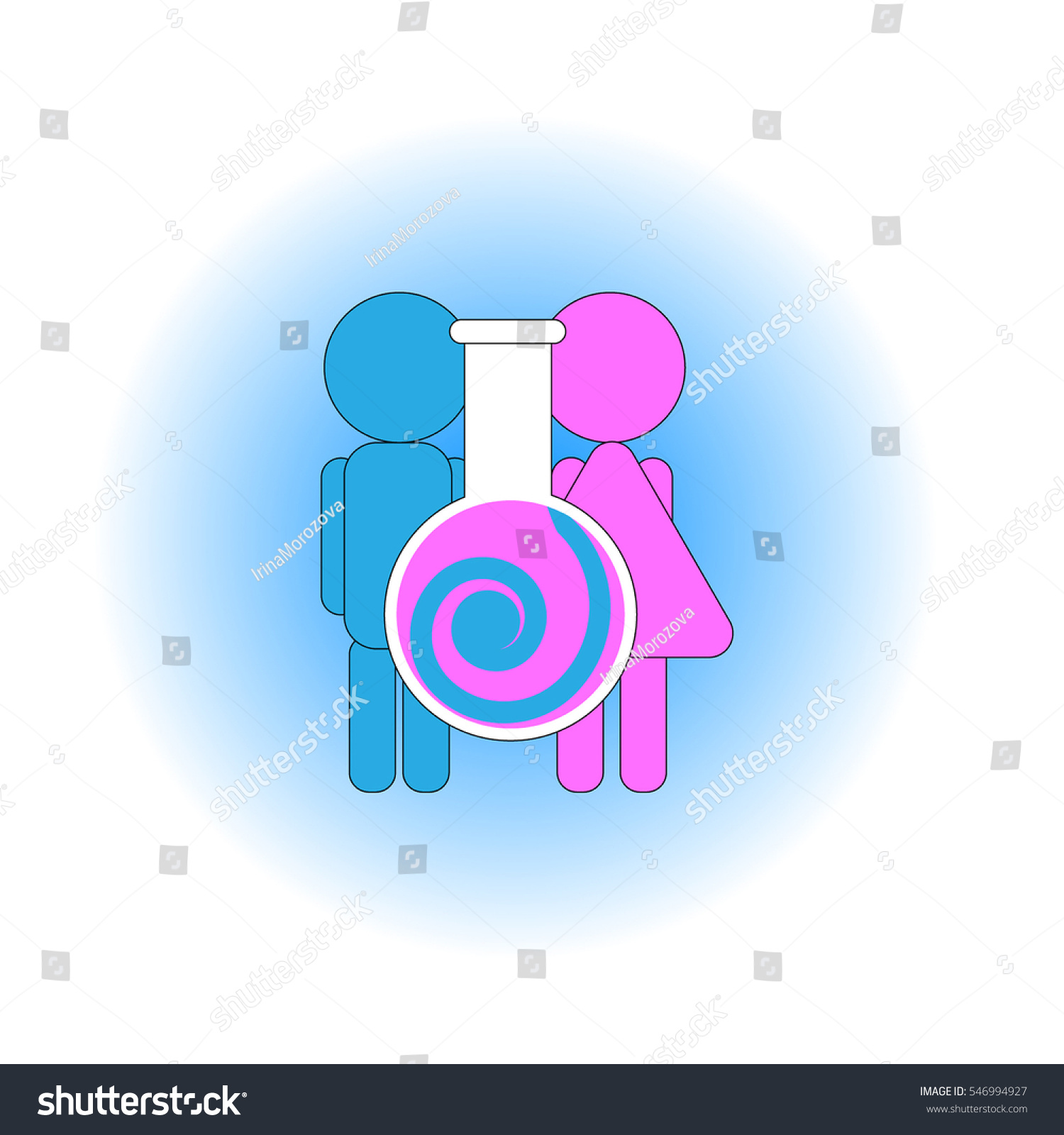 Assisted Reproductive Technology Vitro Fertilization Definition Stock Vector 546994927 