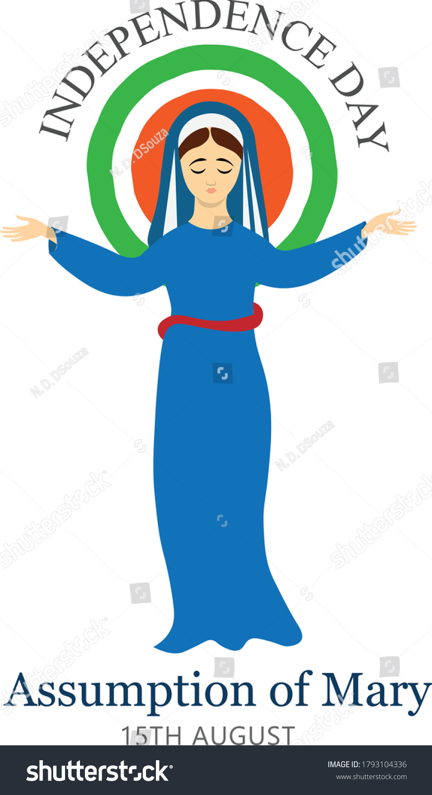 assumption of mary and independence day images