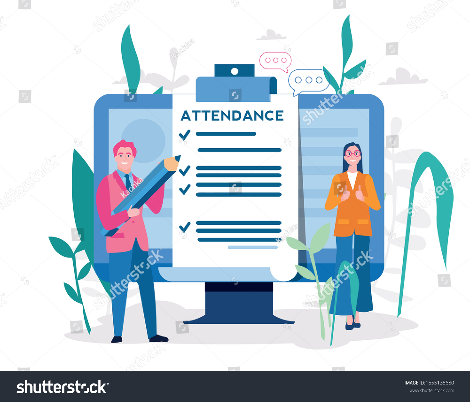 404 Mark attendance Images, Stock Photos & Vectors | Shutterstock