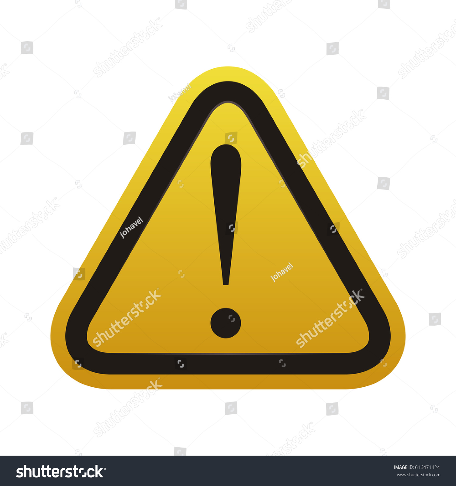 Attention Advert Sign Stock Vector (royalty Free) 616471424