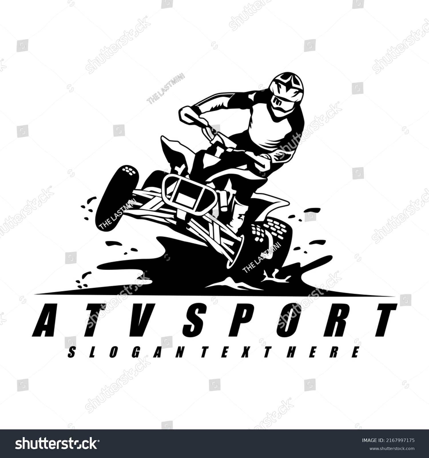 Atv Logo Design Icon Vector Stock Vector (Royalty Free) 2167997175 ...