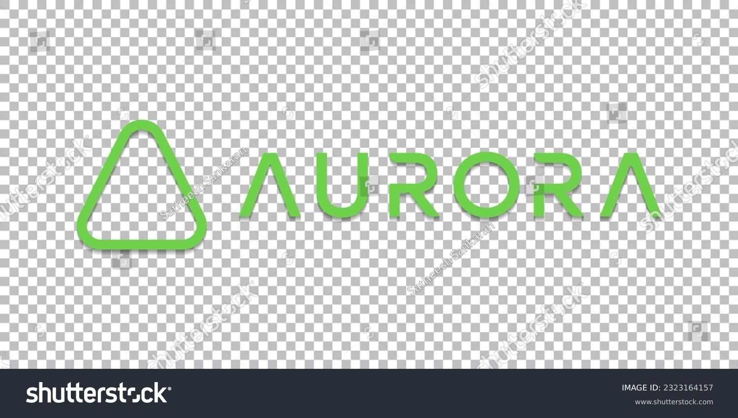 SVG of Aurora (AURORA) cryptocurrency logo worldmark isolated on transparent png background vector svg