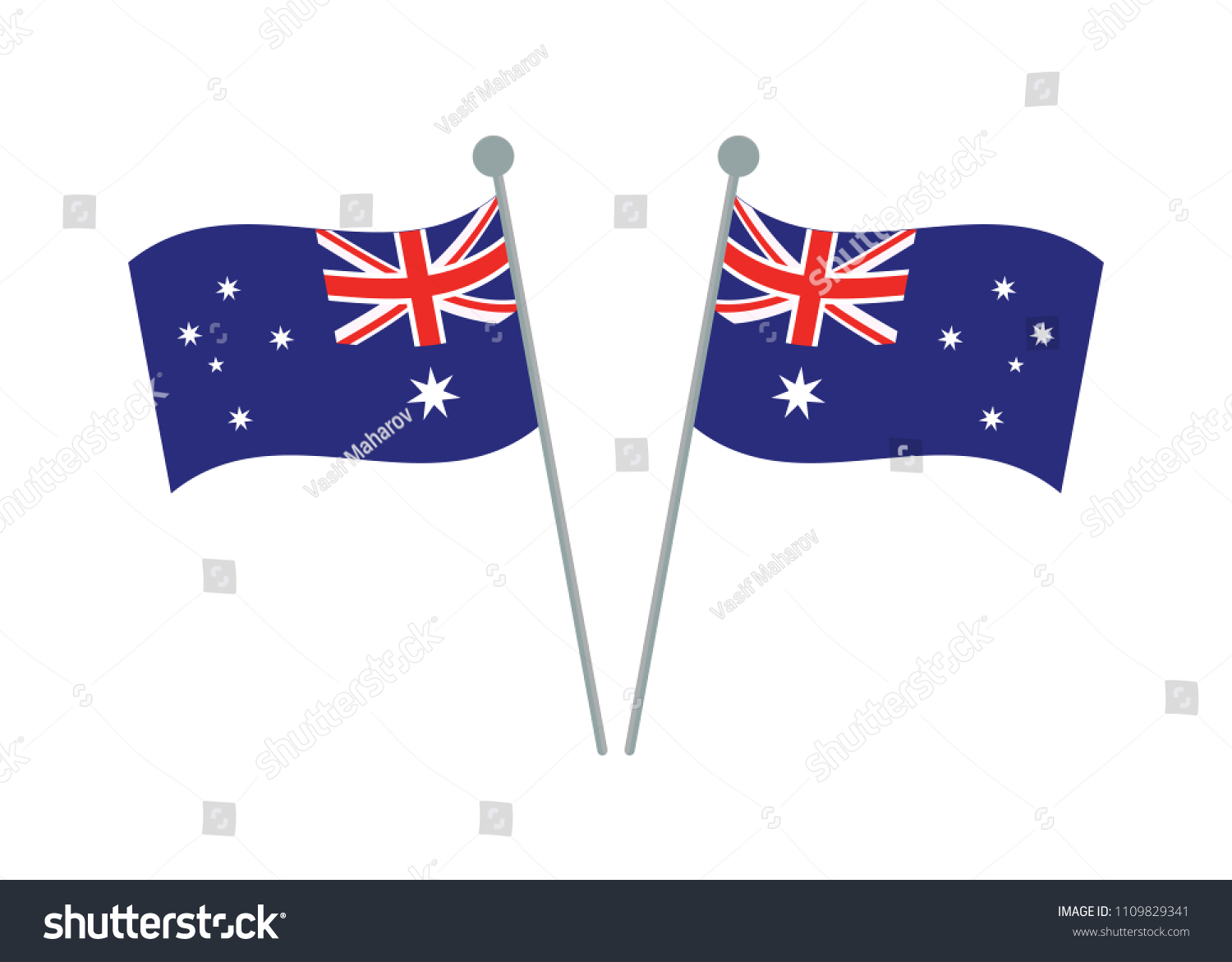 339 Australian flag pole isolated Stock Vectors, Images & Vector Art ...