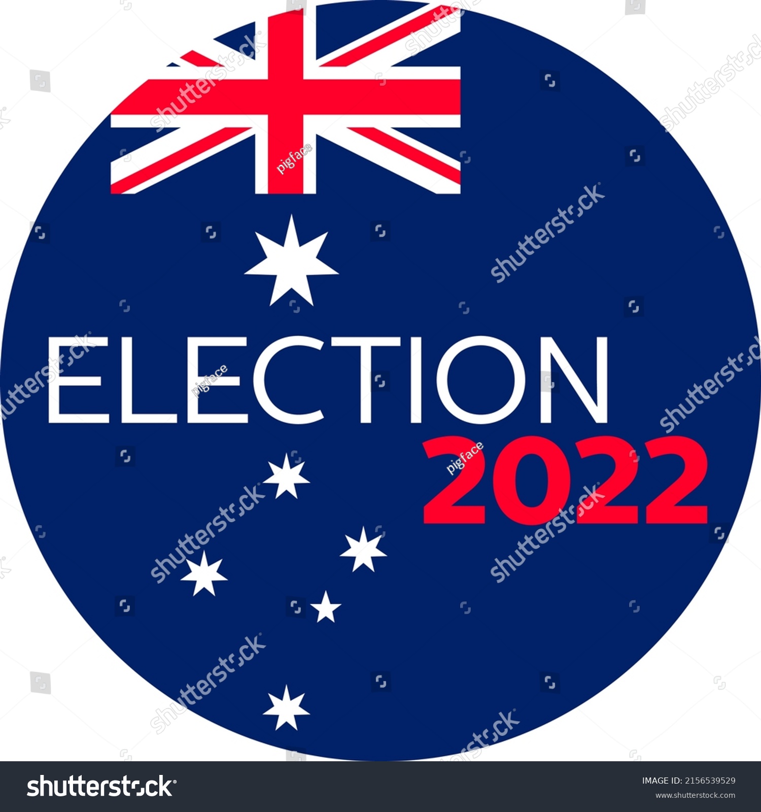 Australian Election 2022 Vector Artwork Editable Stock Vector (Royalty ...