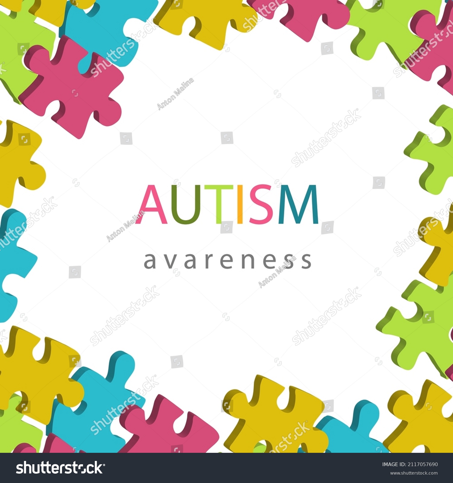 682 Autism frame Images, Stock Photos & Vectors | Shutterstock