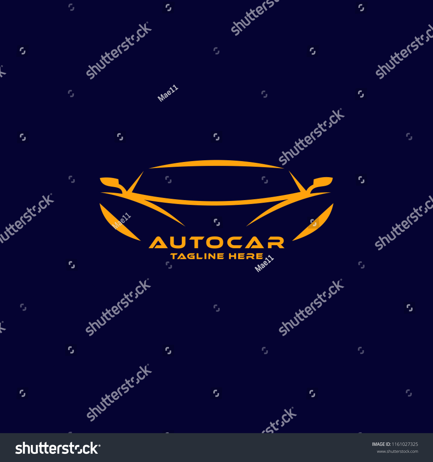 Auto Car Logo Inspiration Stock Vector (Royalty Free) 1161027325